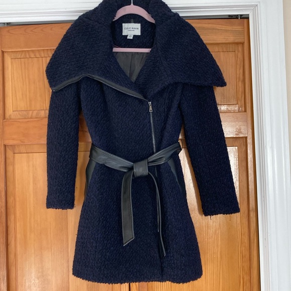 Cole Haan Wool Coat - Picture 1 of 14